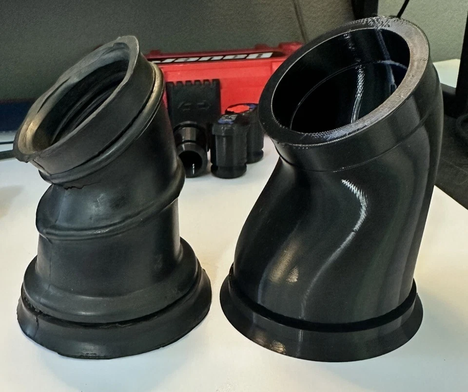 Tubo de conexión filtro de aire 82-85 HONDA ATC200ES Big Red 200ES Foto 2 de 4