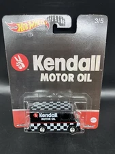 Hot Wheels Kendall Motor Oil Combat Medic Panel Van Metal Real Rider-New