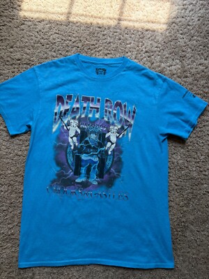 Deathrow Records blue cotton tee