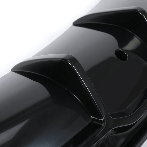 Fit for Tesla Model 3 Sedan 2016-23 Gloss Black Rear Bumper Diffuser Lip Spoiler - Picture 10 of 10