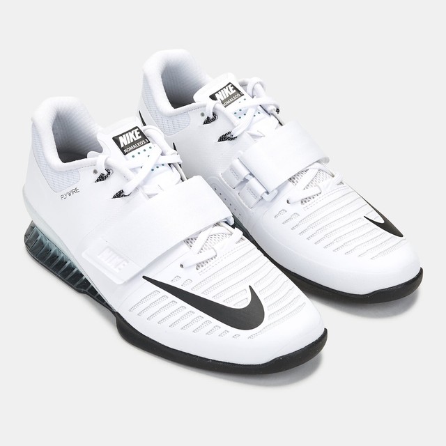 Nike Romaleos 3 Weightlifting CrossFit Shoes White 852933100 Men’s