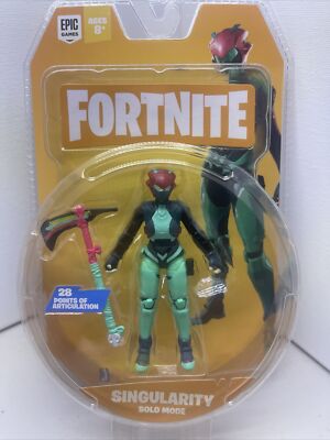 Fortnite SINGULARITY Solo Mode 4'' Action Figure Epic Games, Jazwares, 28 pts Atc