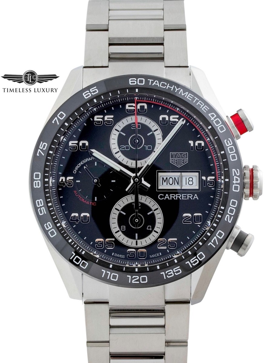 NEW TAG Heuer Carrera Calibre 16 CBN2A1AA Stainless 44mm