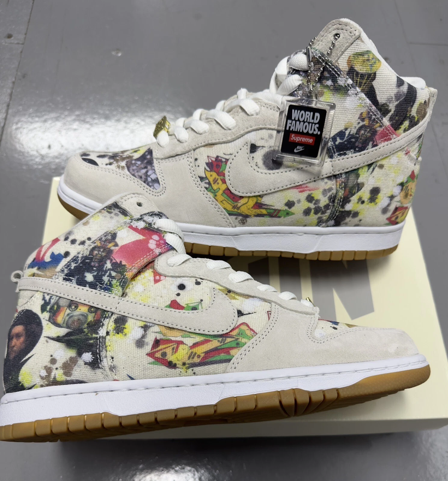 Nike SB High Supreme Rammellzee UK 7,5 neuf