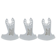 Vearter 3PCS Multi Tool Oscillating Blades Diamond Mortar Grout Removal