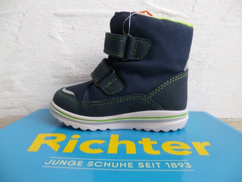Richter Boots Ankle Shoes Winter TEX Blue 2700 - Picture 6 of 12