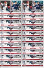 2019 Topps Update Kyle Bird & Kyle Dowdy #US186 (20) Card Rookie Combo Lot