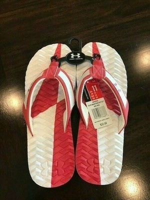 under armour men's marathon key iii flip flops