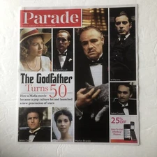 PARADE MAGAZINE  Feb. 27, 2022 THE GODFATHER TURNS 50