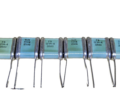 0,01uF 20% tol. 250V SILVER-MICA SGM Kondensatoren NOS QTY-10