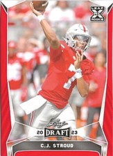 2023 Leaf Draft C.J. Stroud #43 RC Rookie