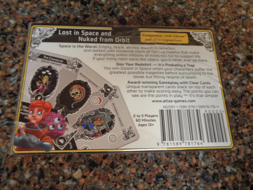 Gloom In Space (Brand New, Sealed) Atlas Games - Image 2 of 3