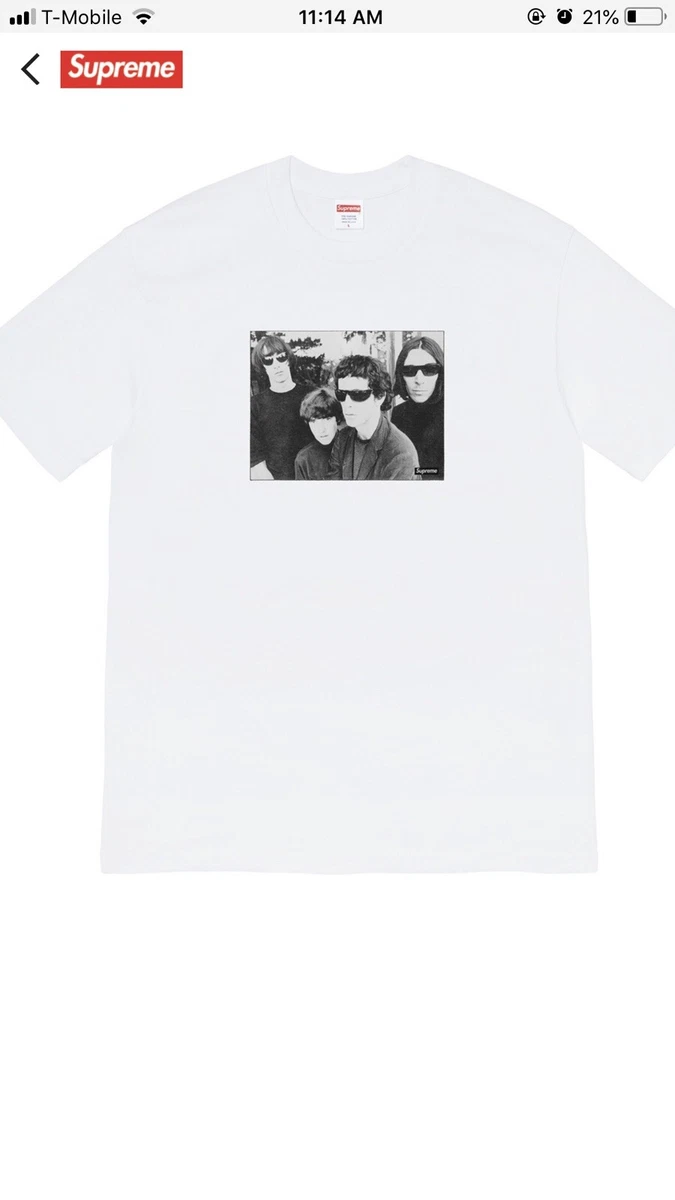 Supreme The Velvet Underground Tee Black