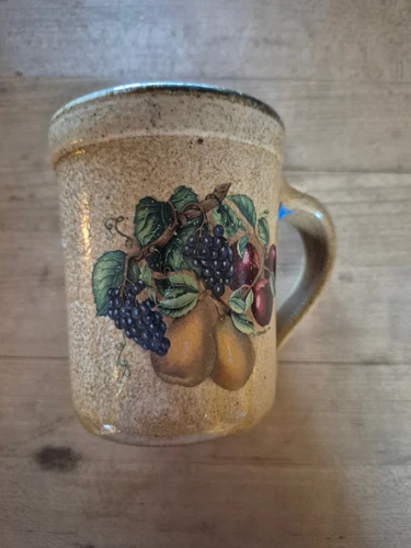 Monroe Salt Works - Harvest Coffee Mug - Salt Glazed Stoneware Pottery