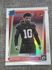 2021 Donruss Optic 231 Anthony Schwartz Holo Prizm Image Variation + Base Rookie
