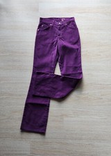 Vintage'90s NWT Levi's 917 Made in USA Corduroy Boot Cut Jeans Purple Sz.5 JR M