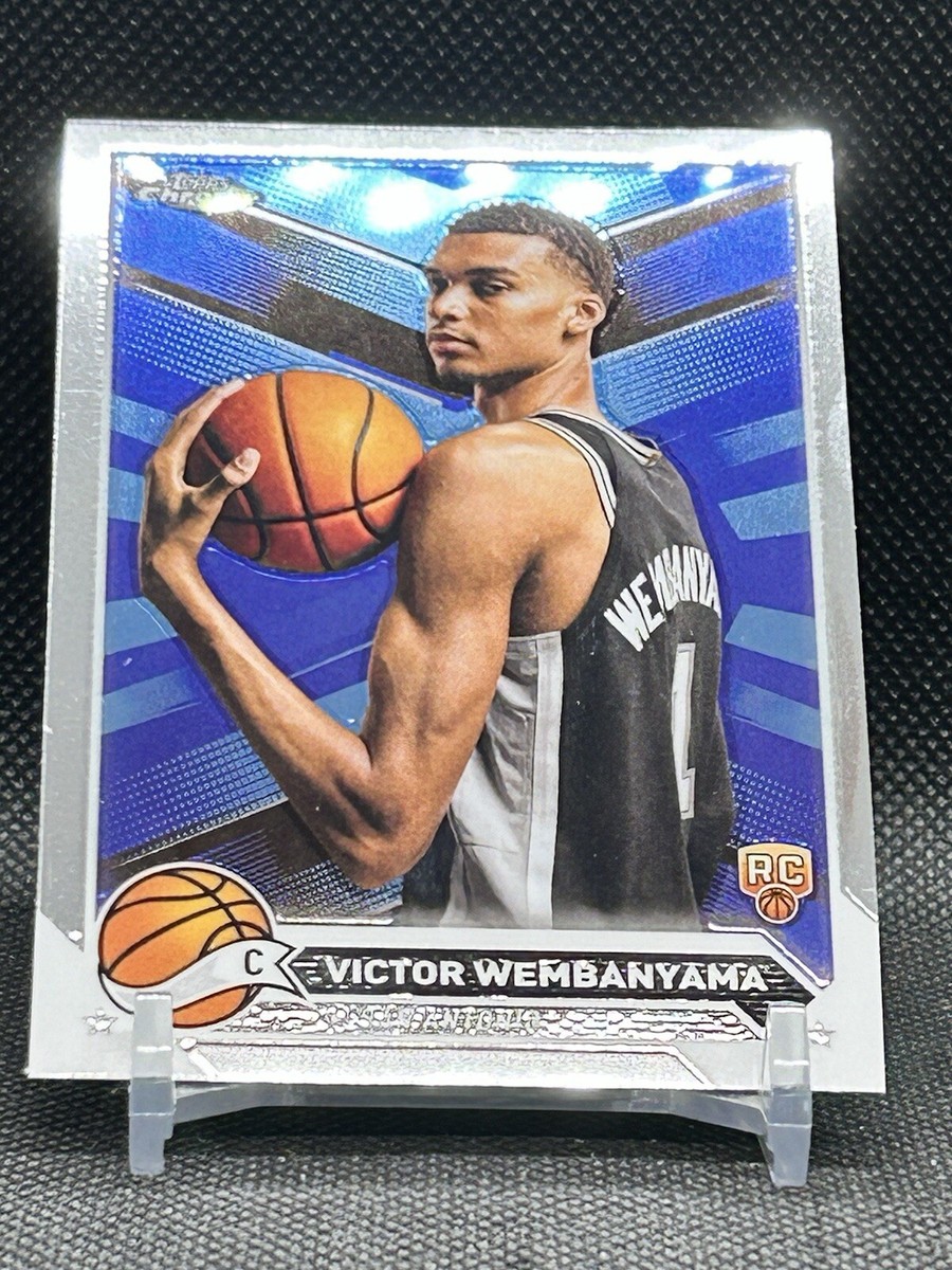 2023-24 Topps Chrome Victor Wembanyama Rookie Card #1 RC Base
