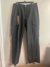 NEW Men's Black Dickies Relaxed Fit Cargo Tactical Uniform Pants Size 44x32
