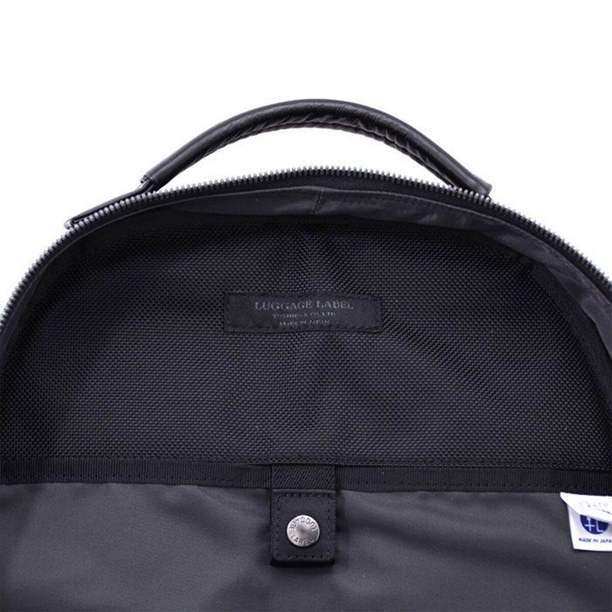 YOSHIDA COMPANY LUGGAGE LABEL ELEMENT DAYPACK Backpack Black YOSHIDA COMPANY LUGGAGE LABEL ELEMENT DAYPACK Backpack Black
