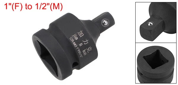 1 Inch x 1/2 Inch Drive Impact Socket Reducer Female to Male Cr-Mo Fast Shipping - Image 2 of 4