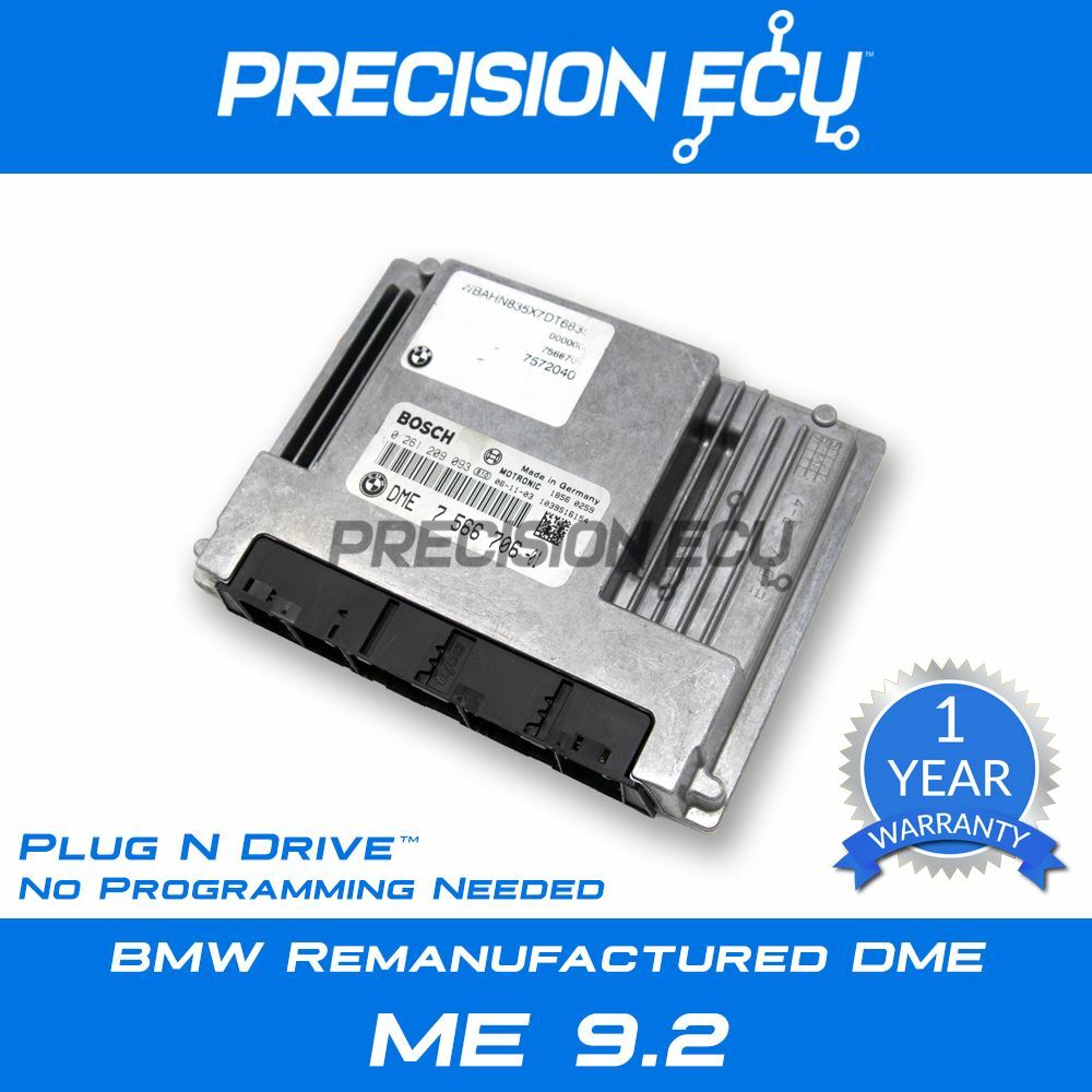 BMW DME / ME9.2 MED9.2.1 EK927 / V12 6.0L N73 / 2003-2006 760i (E65 E66 ...
