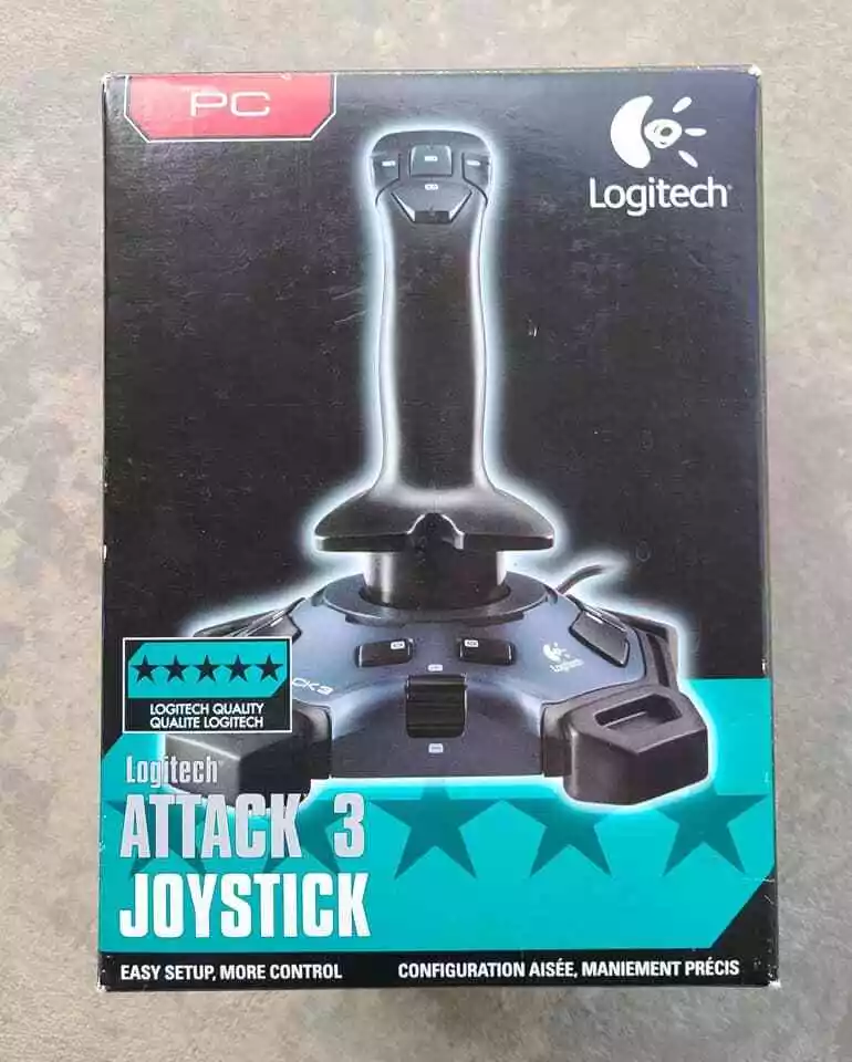 Logitech Attack 3 Button Layout