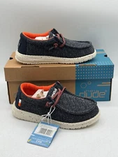 Hey Dude Wally Youth Sox Ocean Blue  - EUR 29 US Size Kid's 10