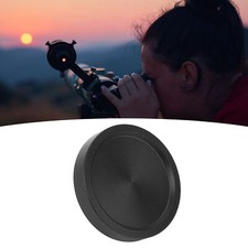 M54x0.75 Telescope Eyepiece Dust Caps Internal Threaded Lens Cover Black