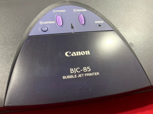 Canon BJC85 portable printer refurbished with black head bundle for sale