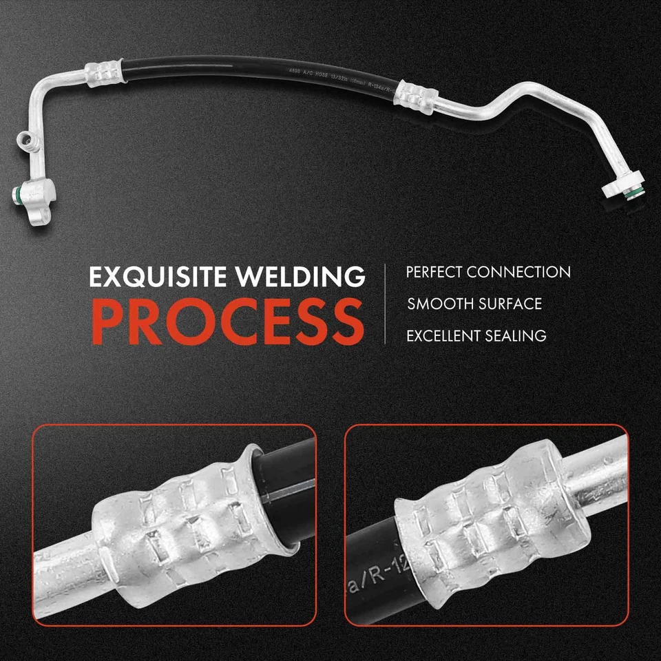 Nuevo conjunto de manguera de línea de descarga de aire acondicionado para Subaru Legacy Outback 2000-2004 H4 2,5 L Foto 4 de 4