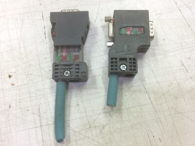 SIEMENS 6GK1 500-0FC00 AND 6ES7 972-0BB52-0XA0 SIMATIC PROFIBUS CONNECTOR