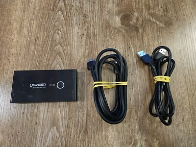 UGREEN USB 3.0 Switch Selector 2 Computers Share 4 USB 3.0 Ports KVM Switcher