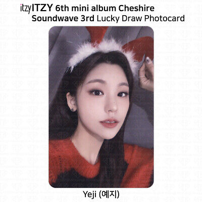 Buy ITZY 6th Mini Album Cheshire Soundwave 3rd Lucky Draw Photocard Benefit Ver.