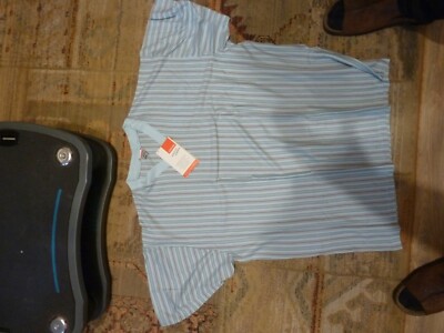 Pyjama shirt shirt men's sleepwear con-ta size 7/XL new bleu striped