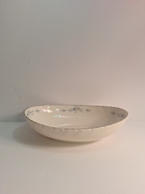 9.5'' Beautiful Vintage Lenox Chanson Decorative Oval Serving/Vegetable Bowl