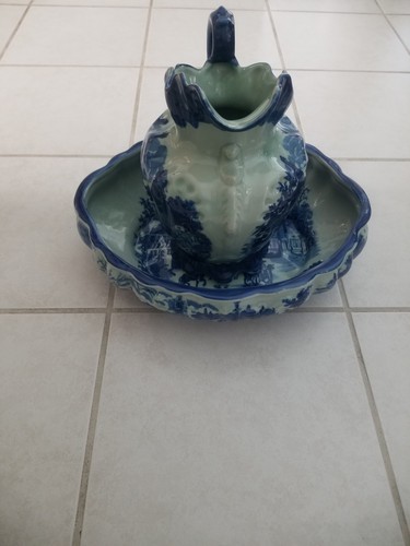 Victoria Ware Ironstone Pitcher & Basin - Picture 5 of 11