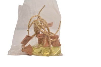 Avalon Rose Botanicals Yellow Oil Diffuser 4 Pack Winter Solstice Cypress Small