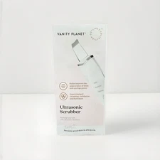 Vanity Planet Ultrasonic Scrubber BNIB Acne, Exfoliating, Clogged Pores, Clarity