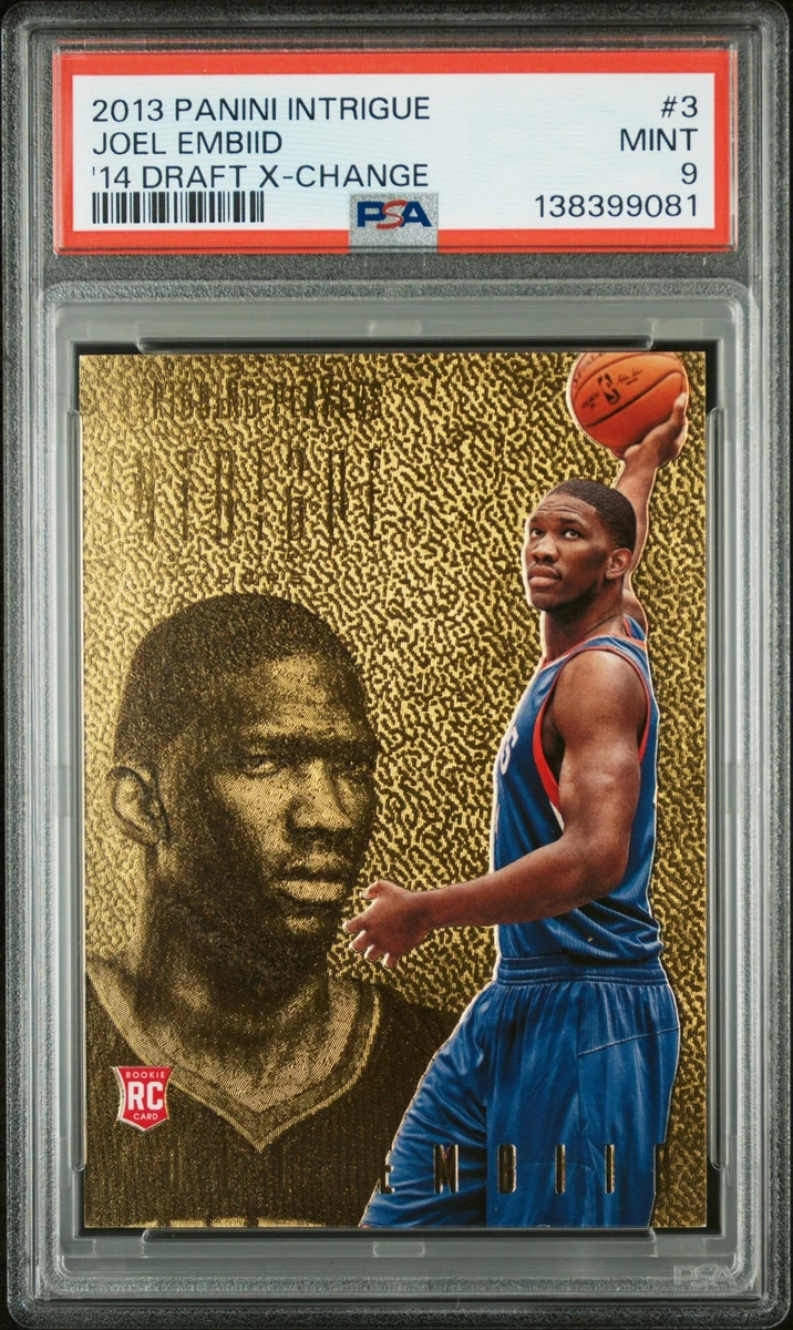 Panini Joel Embiid Basketball Rookie Sports Trading Cards