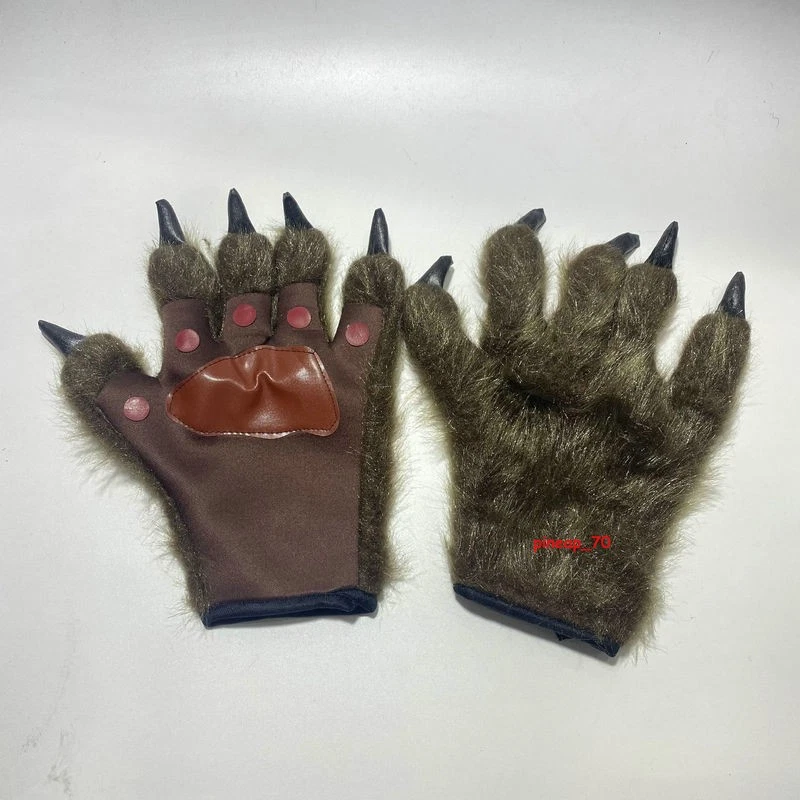 Guantes de orangután accesorios accesorios cosplay poliéster coleccionables regalo Halloween Foto 3 de 4