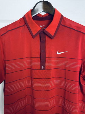 NIKE - 【海外モデル 美品！】ナイキ ナダル 2011年 楽天OP シャツ　#ポロ NIKE - 【海外モデル 美品！】ナイキ ナダル 2011年 楽天OP