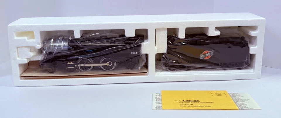 Lionel 6-18612 C&NW 4-4-2 Steam Locomotive & Tender O Gauge New in Box - Image 3 of 4