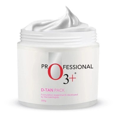 O3+ D -TAN Face Pack for Tan Removal & Glowing Skin - Detan Mask 50gm