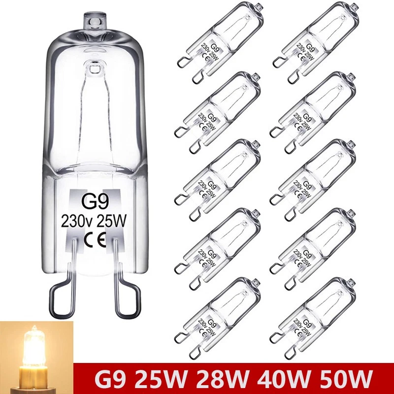 10X G9 Halogen Bulbs 25W 50W 40W 60W 220 Capsule Replace LED Lamp Warm White - Image 2 of 4