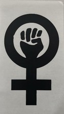 Original Vintage Women  s Liberation Movement Iron On Transfer