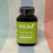 Hum - Flatter Me - 60ct Vegan Capsules - Sealed 01/27 FRESH!