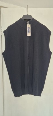 TSD12 RESEARCH Jumper Size 2xl Black merino Wool Blend Ribbed  New Italian 