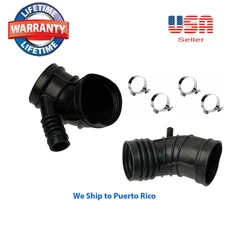 Set of 2 Engine Air Intake Hose Fit BMW 325Ci 325i 330CI 330i 330Xi Z3 3.0L