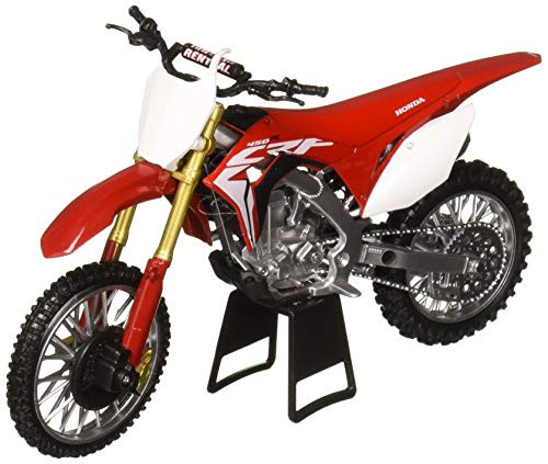 New-Ray 1:12 Honda CRF450R Red Diecast Motorcycle Toy for Kids