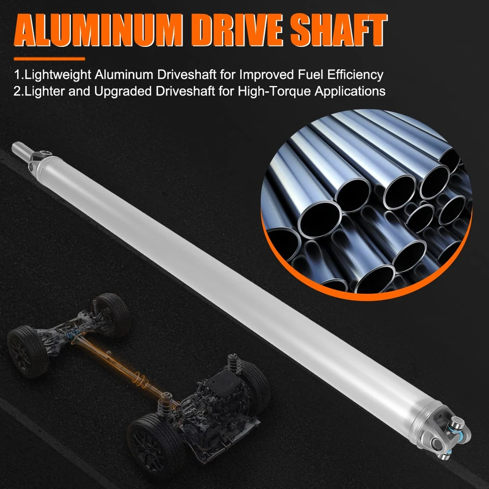 Genuine Aluminum Rear Drive Shaft Assembly For 1989-1999 Chevrolet K1500 4WD Foto 3 de 4